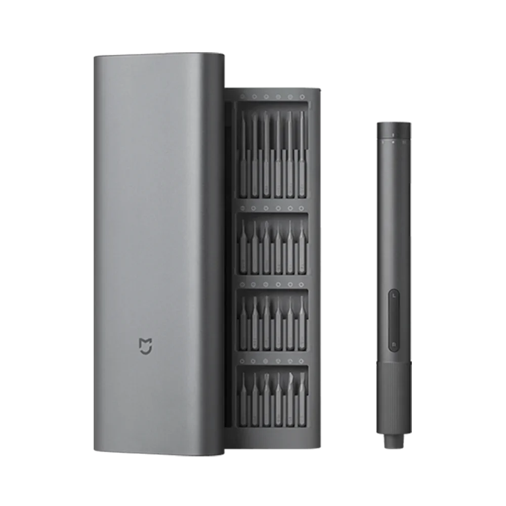 2022 novo xiaomi mijia kit de chave de fenda de precisão elétrica tipo-c recarregável 2 engrenagem torque 400 + parafuso s2 aço precisão bit