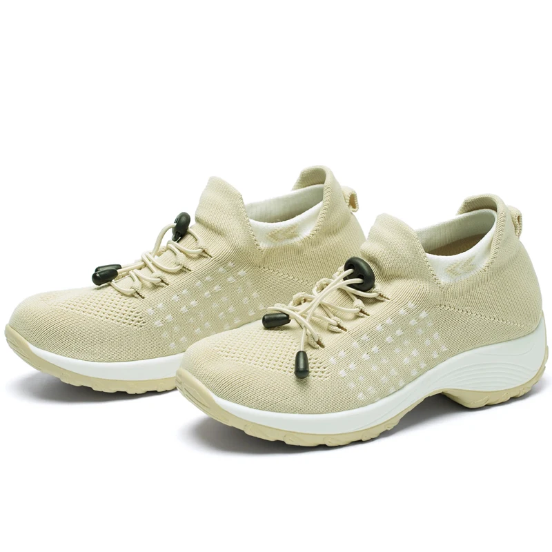 

YRZL Women's Sneakers Walking Shoes Breathable Woman Casual Sneakers Non Slip Trekking Running Sports Shoes Women Sneakers