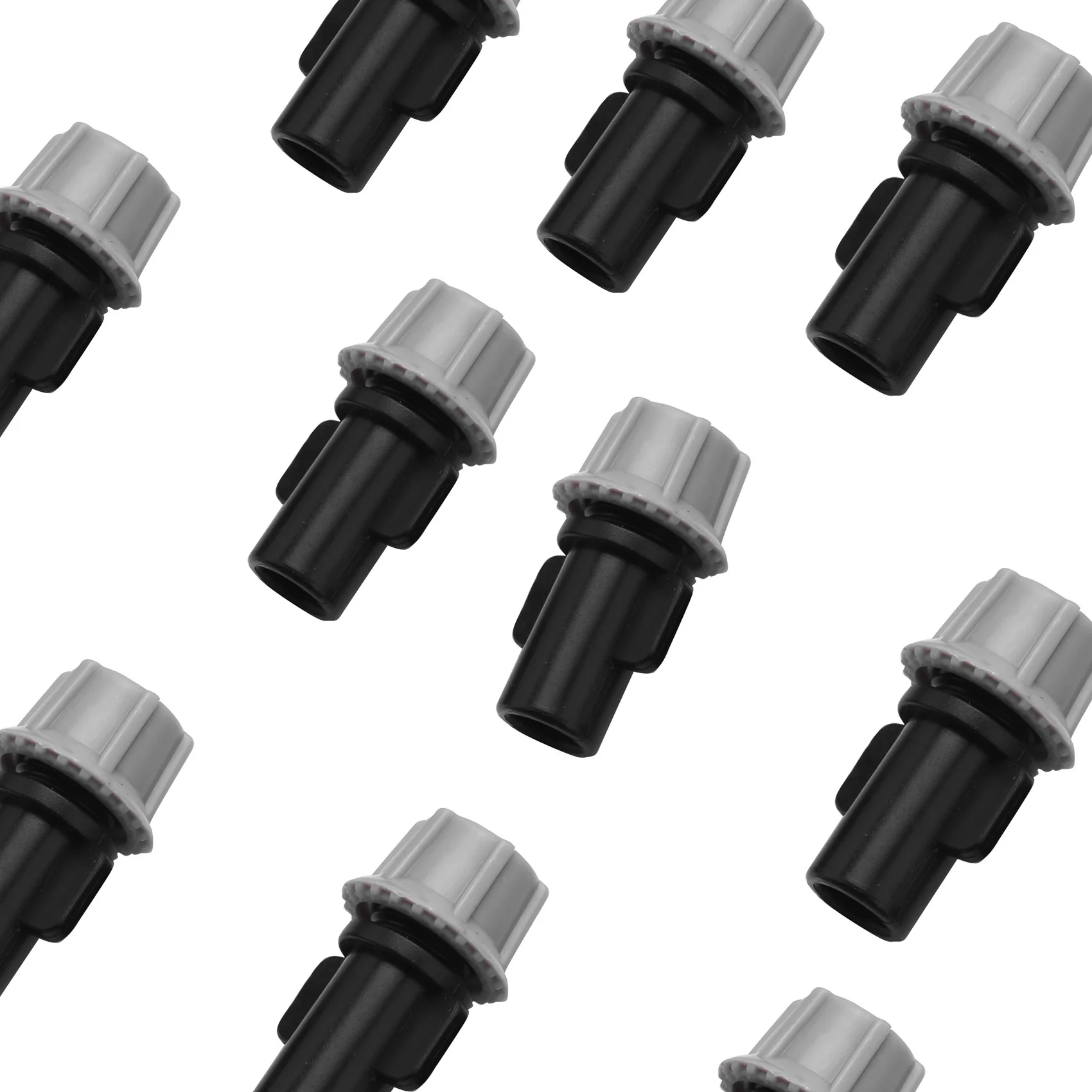 A74E-600Pcs(30 Pairs)Garden Irrigation Kit Adjustable Atomization Dripper Atomization Connection Tee Joint
