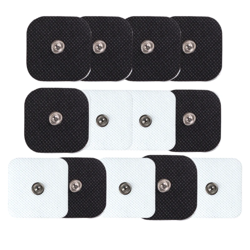 

4*4 см нетканые самоклеящиеся электродные подушечки для цифрового массажера TENS, сменные подушечки для стимуляции нервов