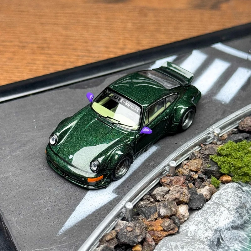 

Литая под давлением оригинальная модель из сплава 964 в масштабе 1:64, имитация классического украшения, хобби, сувениры, коллекция подарков, статический дисплей