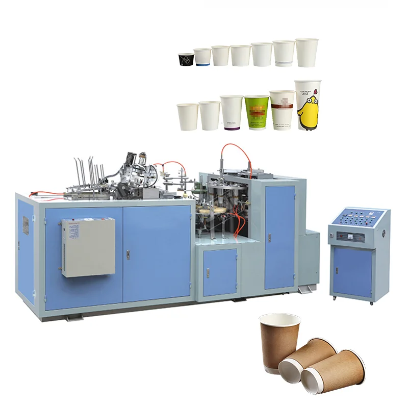 High Speed Automic Bottom disposable Paper Cup Slitter Machine Dispolable Paper Cup Machine Industrial Paper Cup Making Machine