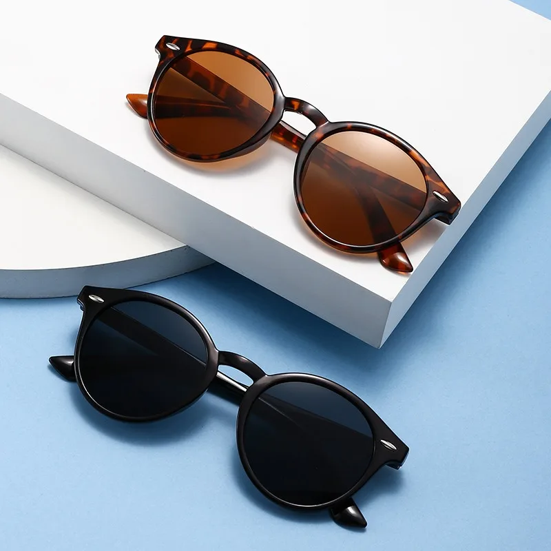 

New Round Sunglasses For Men's Women's Brand Designer Sun Glasses Fashion Women's Outdoor Travel Eyewear UV400 Glasses