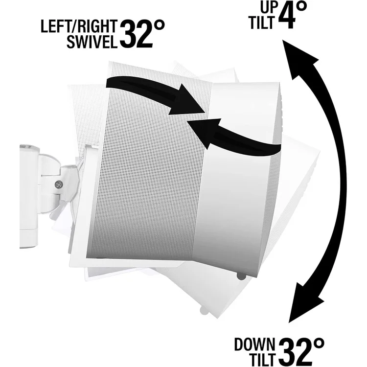 Adjustable Speaker Wall Mount Designed for The Sonos Era 300™ (Pair)