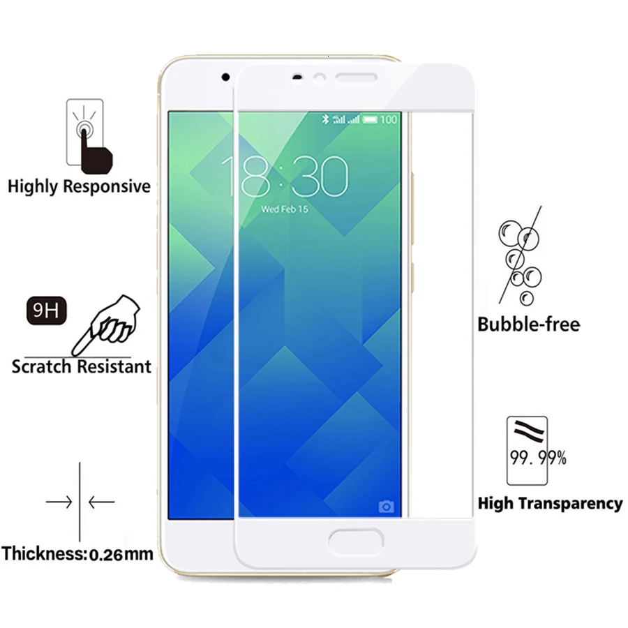 Protective Glass On For Meizu Maisie M5s Tempered Glass Case To Phone Meizy Meize Meise Maze M 5 M5 S 5s Full Cover Glas Film 9h