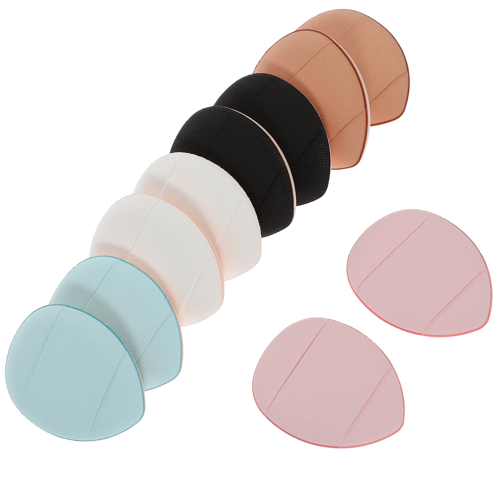 10Pcs Makeup Sponge Set Soft Powder Compact Foundation Cosmetics Tools for Concealer Setting Long-Lasting