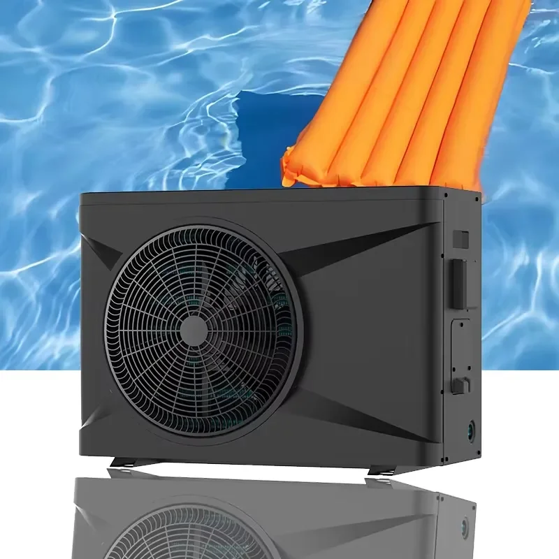 High Efficiency Solar Pool Heating System with Titanium Heat Exchanger and WiFi Remote Control-Pentair 30kw Air-to-Air Heat