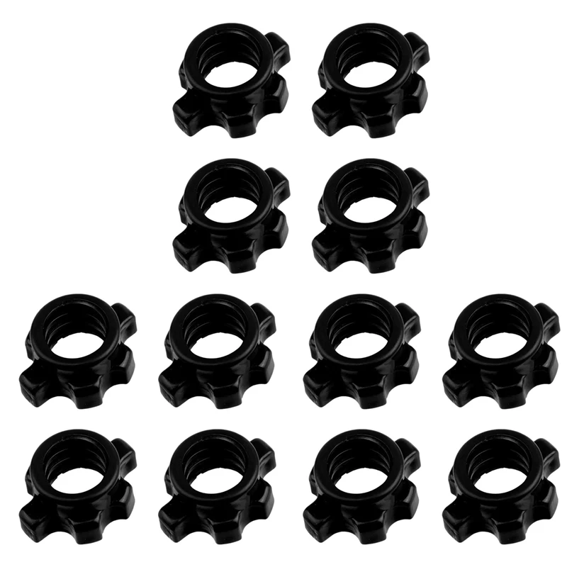 

12 шт., гайка для гантели, штанги, винтовой зажим, гантели, тяжелая атлетика, оборудование для фитнеса, аксессуары