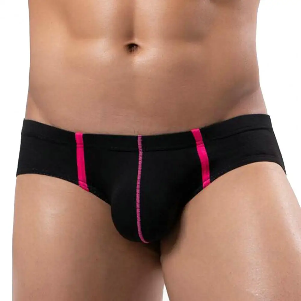 Men's Briefs Sleek Comfortable Low Waist Sexy Mesh Design Elastic Perfect Fitting Underwear