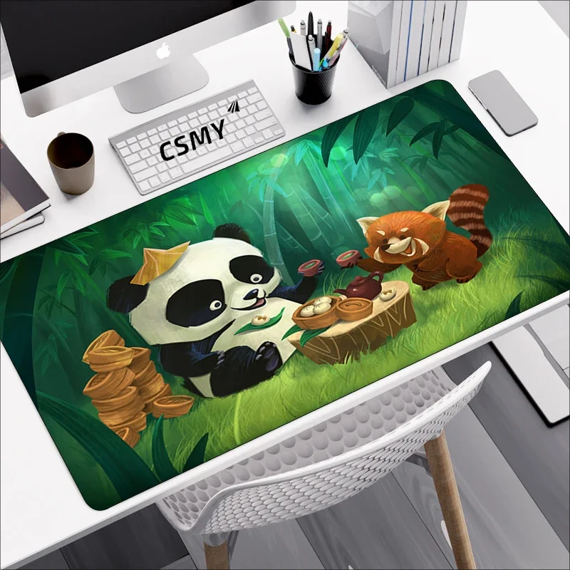 

Mouse Pad Gaming Panda Laptops Keyboard Deskmat Anime Cartoon Mats Mousepad Gamer Large Mat Pads Desk Protector Xxl Mause Kawaii