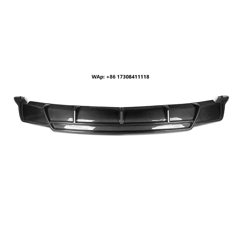

PT Style Dry Carbon Fiber Car Parts Rear Bumper Rear Diffuser for Model 3 2016-2019 Carbon Diffuser