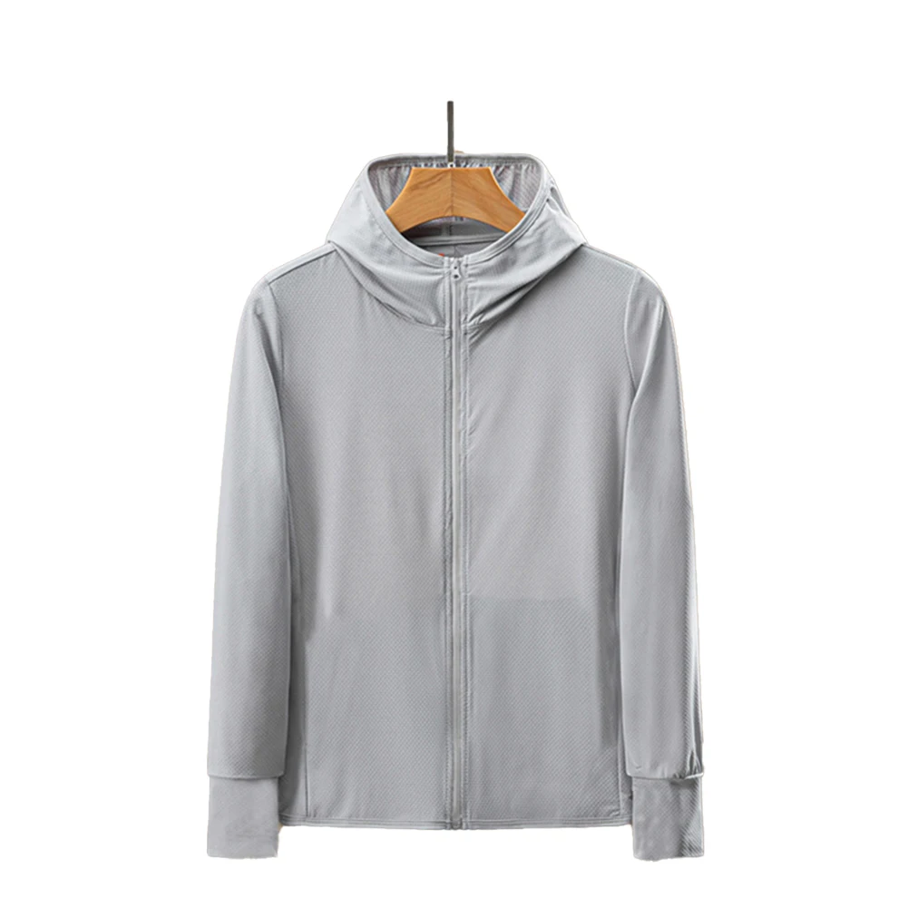 

Ice Silk Skin Clothes Lightweight Breathable Coat Breathable Material Fashionable Jacket Casual Outdoor Sports