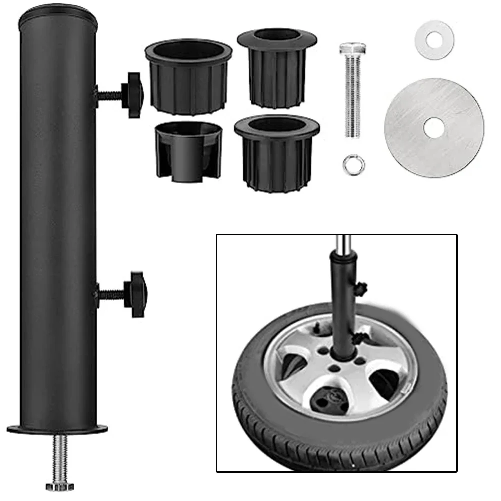 30cm Adjustable Umbrella Holder Customization Umbrella Setup Industrial-grade Stainless Steel Garden Or Patio Use For Flagpoles