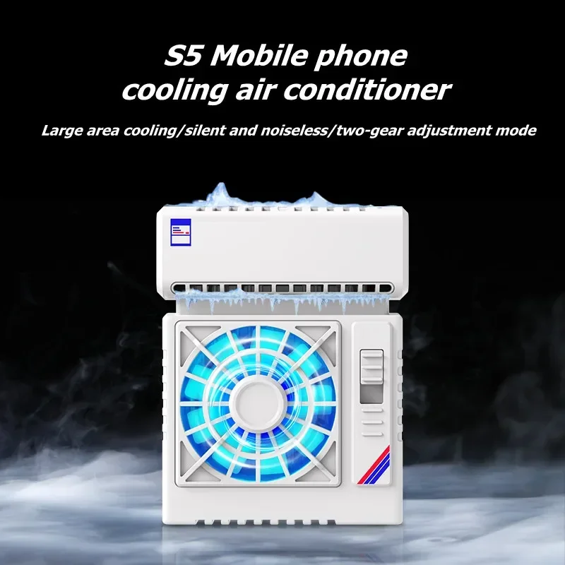 モバイルエアコンカバー,携帯電話カバー形状,ゴーク用,pubg fps,射撃,iPhone用,Samsung,Xiaomi冷却ファン,2023
