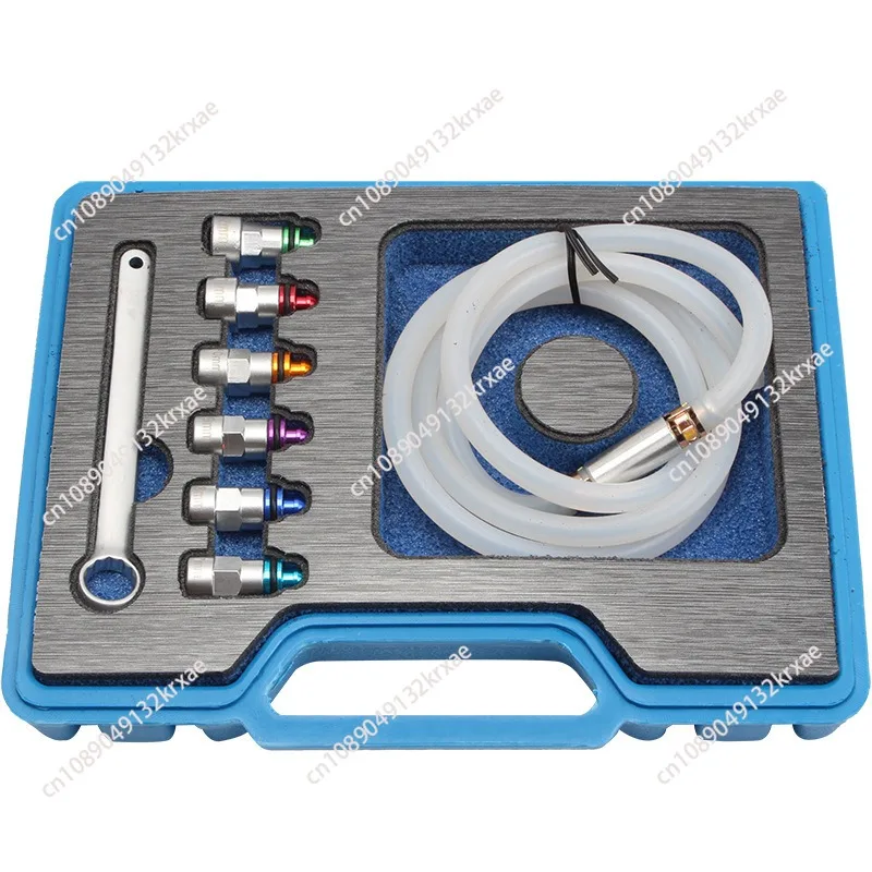 7‑12mm Brake Bleeder Wrenches Bleed Extractor Socket & Check Valve Manual Brake Oil Bleed Hose and Drain Plug Wrench