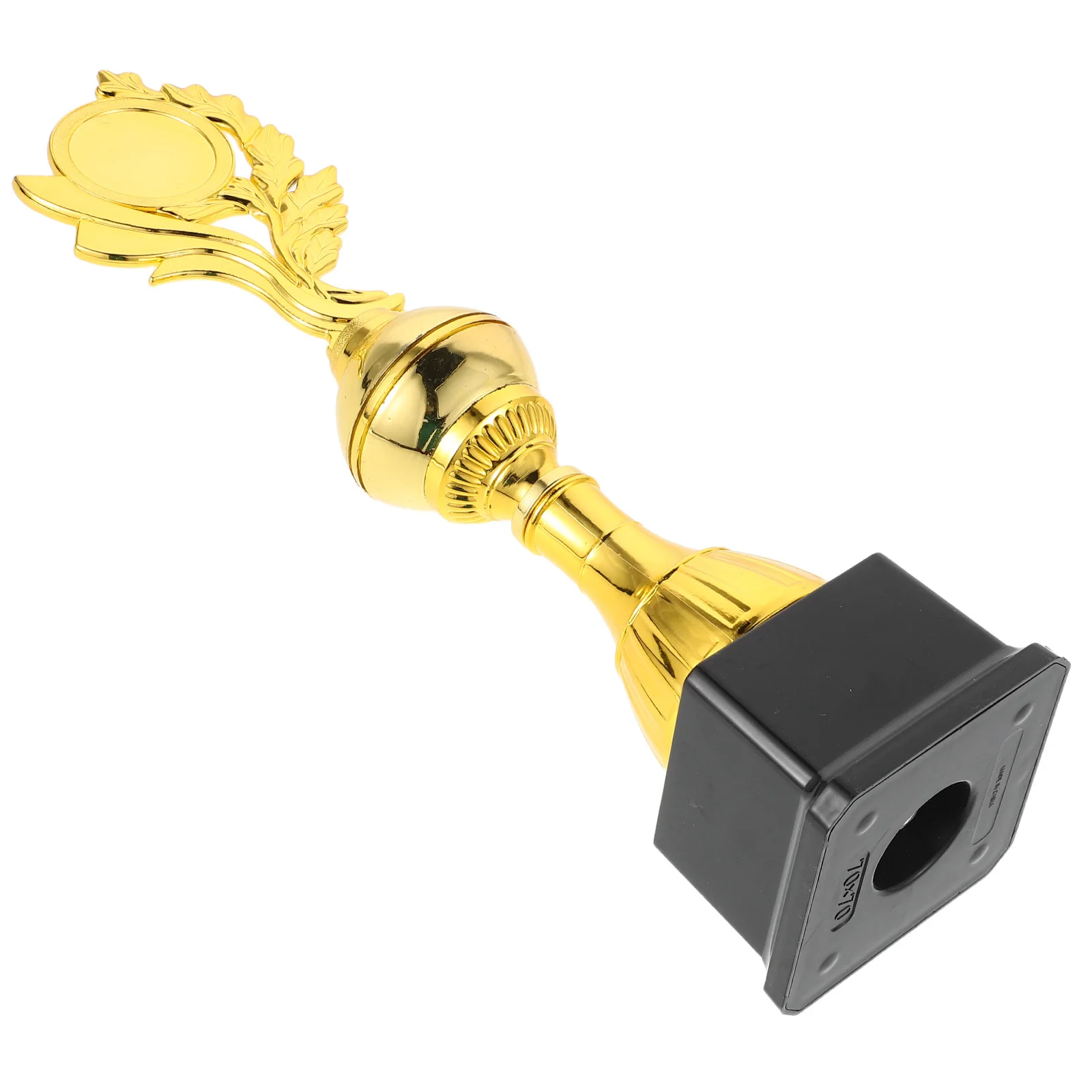 

Золотой пластиковый трофей для музыкальных танцев, спортивных соревнований, футбола, баскетбола, церемонии, наград и трофеи