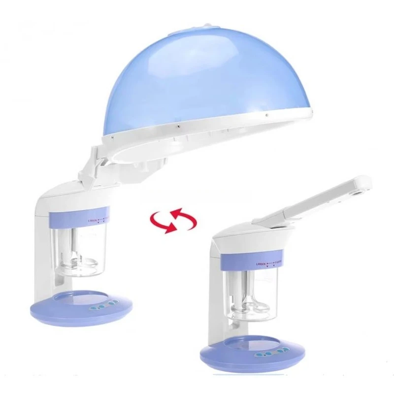 

Portable Esthetician Beauty Salon Sauna Barber Electric Ozone Nano Sprayer Skin Care SPA Facial Steamer with Magnifying Lamp