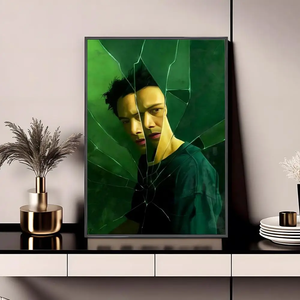 The Matrix Movie Painting Calligraphy Paper Print Home Living Room Bedroom Entrance Bar Cafe Art Decorative Paintings