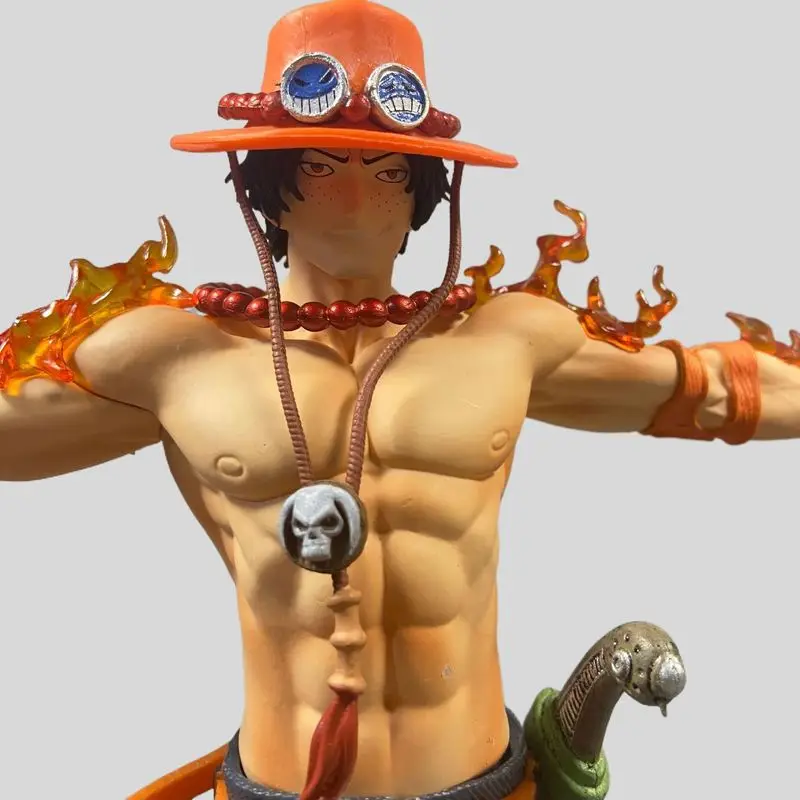 

LX Three Brothers Ace Figure, Cross Outstretched Arm Ace PVC Statue, Anime Collectible Model Desktop Ornament Birthday