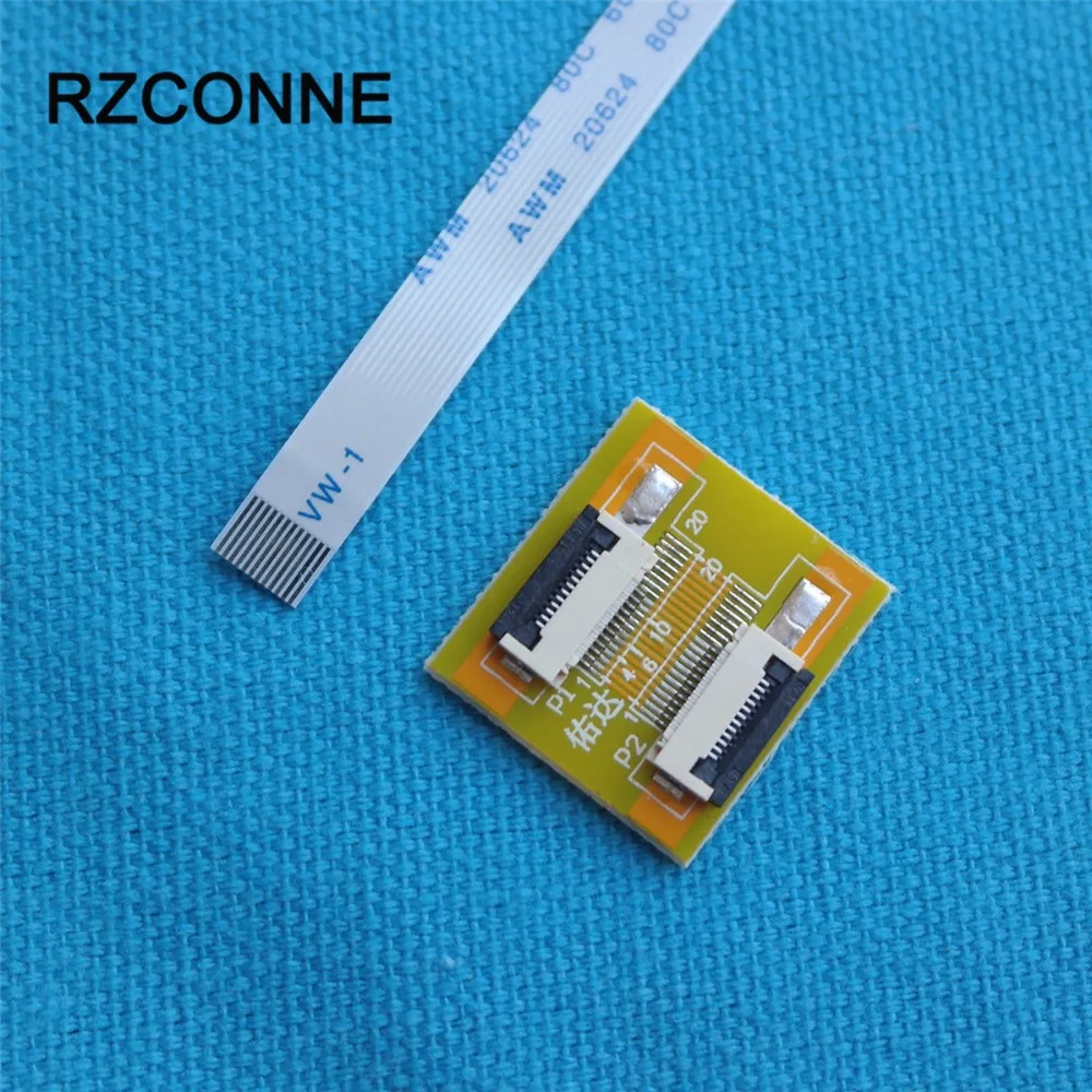 12Pin to 12Pin ZIF 0.5mm Connector Adapter with Extension FFC Cable 100-600mm can choose new 2set