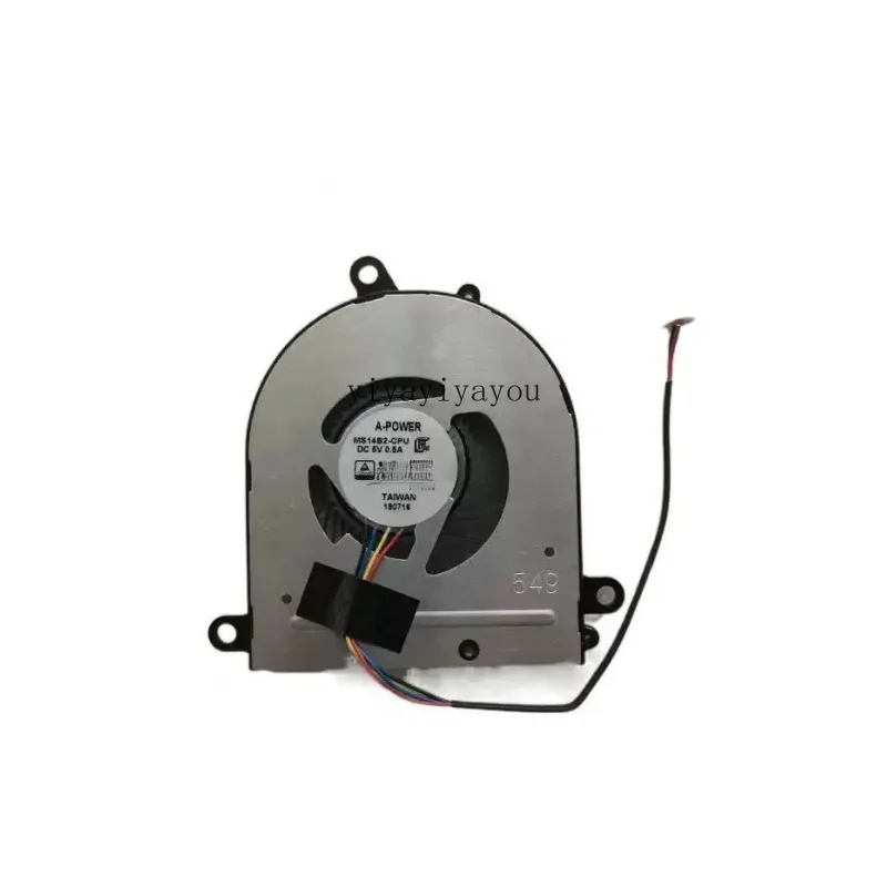 Laptop CPU  Cooling Fans For MSI PE42 PS42 MS-14B1-16S1-16S3, MS14B2-CPU Modern 8RC 8RA 8RB 8M Fan Cooler Radiator DC5V 0.5A