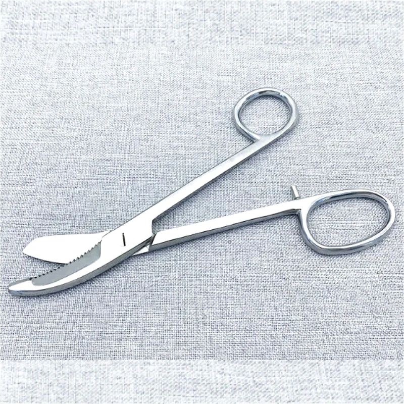1 Pcs Stainless Steel Curved Tip Plaster Scissors Gypsum Shears Round Handle Lab Tool. Best Lab Tools