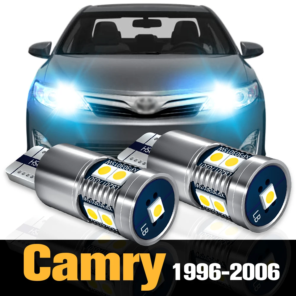 

2pcs Canbus LED Clearance Light Parking Lamp Accessories For Toyota Camry 1996-2006 1997 1998 1999 2000 2001 2002 2003 2004 2005