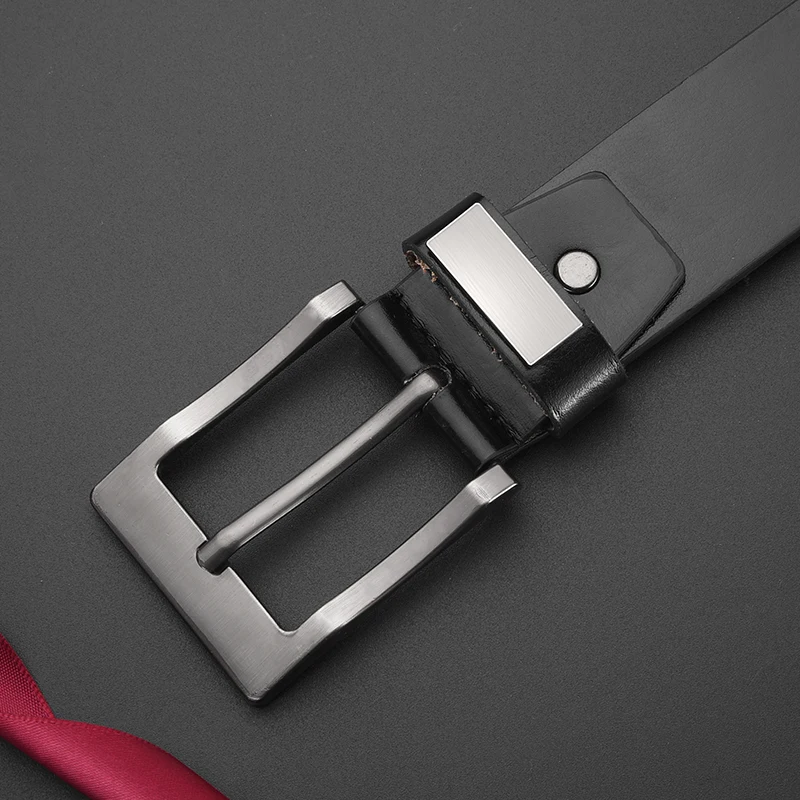 Neue männer Kuh Leder Gürtel Luxus Strap Männlich Gürtel Für Mode Klassische Vintage Pin Schnalle Hohe Qualität Designer Gürtel plus Größe – Detail 7