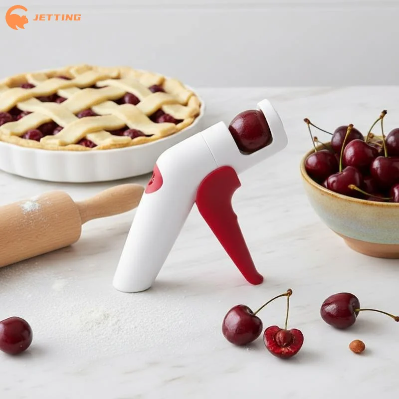 (New) 1Pcs Household Cherry Red Date Hawthorn Pitting Machine, Multifunctional Fruit Core Remover Kitchen Gadget