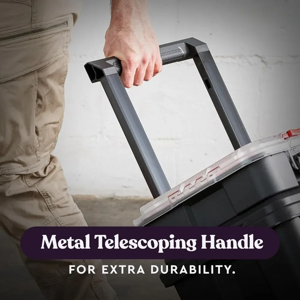 Kotak Peralatan, Penyimpanan dan Organisasi Peralatan Bergerak, Sistem Kotak Peralatan Modular Resin 3 Bagian, Kotak Peralatan