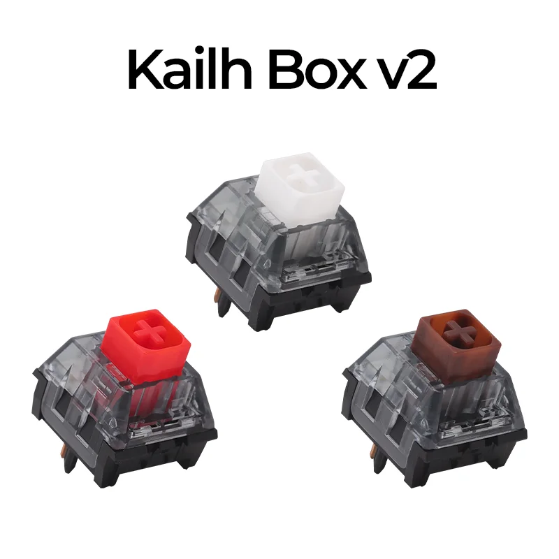 

Kailh Box V2 Switch New Version Mechanical Keyboard Switch White Brown Red 5pins Compatible Cherry MX Switches