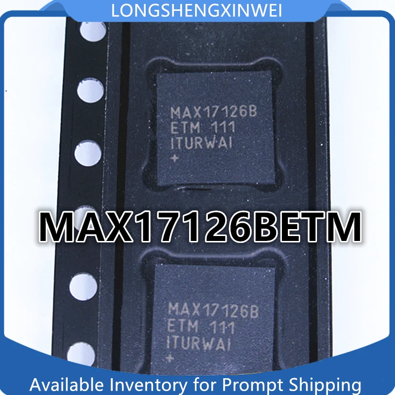 1PCS Chip MAX17126BETM MAX17126B New Original Encapsulated TQFN-48 Power Management