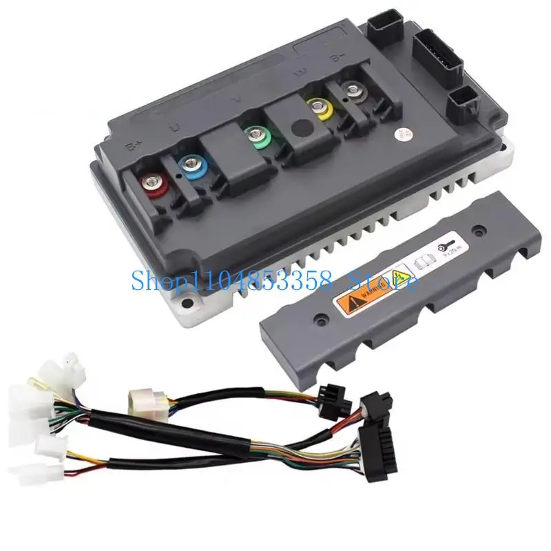 Verbeterde E-bike controller met aluminium behuizing, 2KW-3KW instelbare motorparameters, geavanceerd koelsysteem EM100 72350 72400 - afbeelding 2