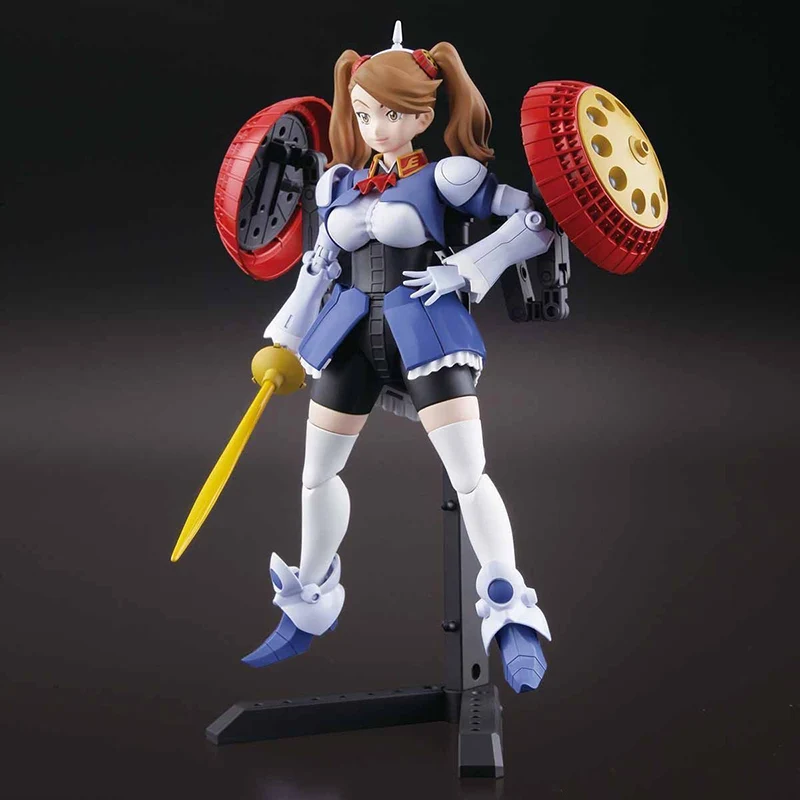 Bandai-HG Construir Fighters Action Figure, Mobile Suit Gundam, Kit de Montagem, Brinquedo Plástico, Presente Anime, HYPER GYANKO, 1: 144 060