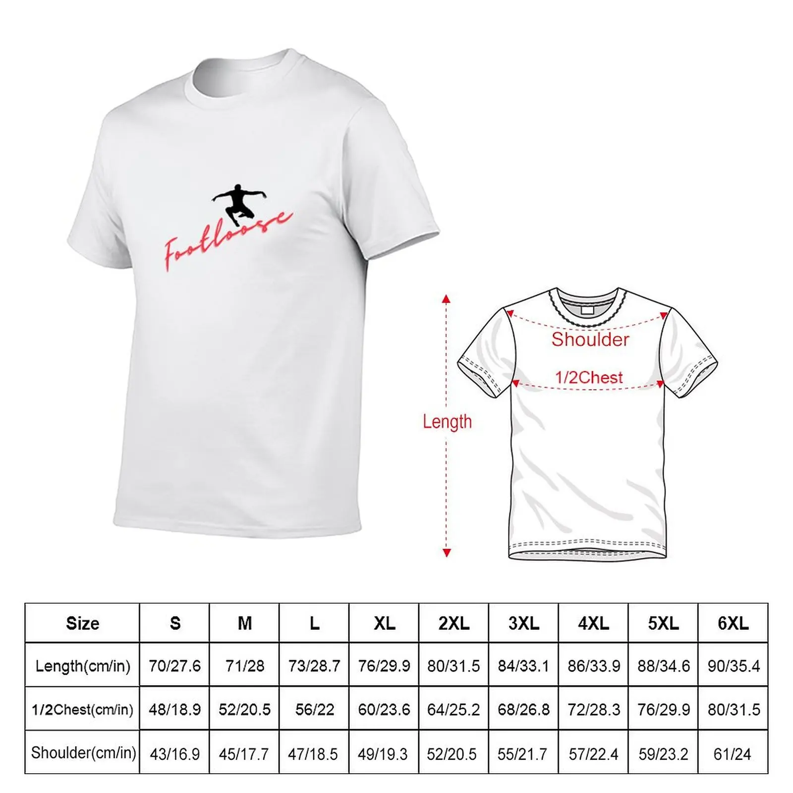 Footloose men shirts t t funny cotton shirts man man T-Shirt man shirts t for Jump g