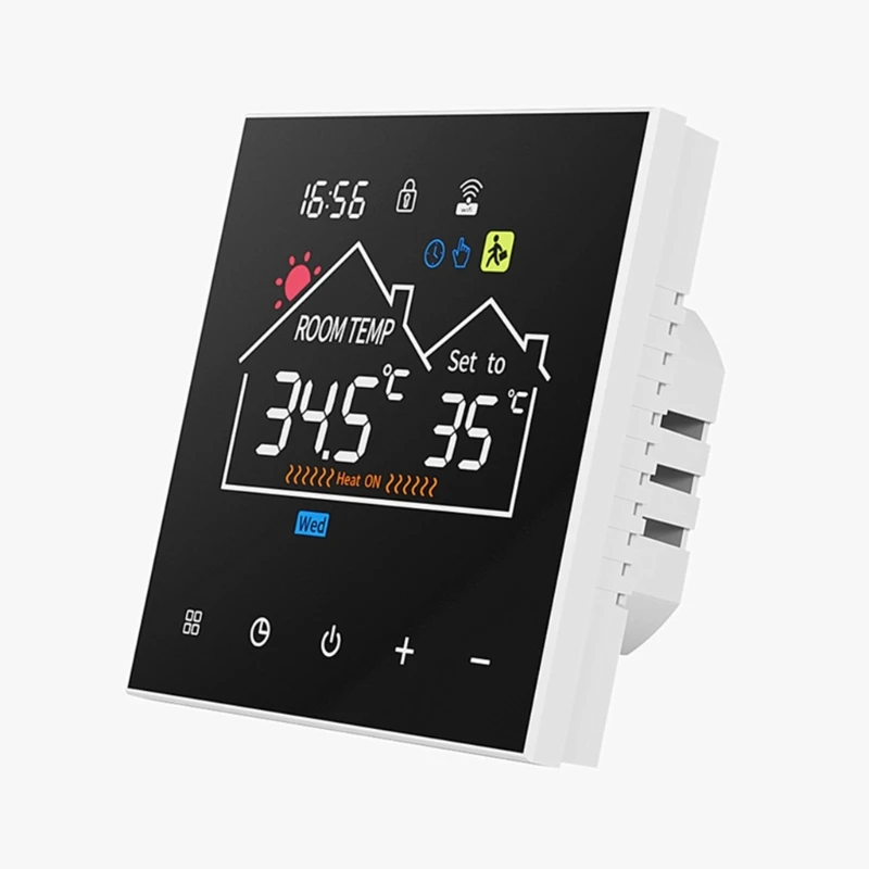 Y6GD Intelligent Termostato Controlador temperatura Termostato programável semanal 16A