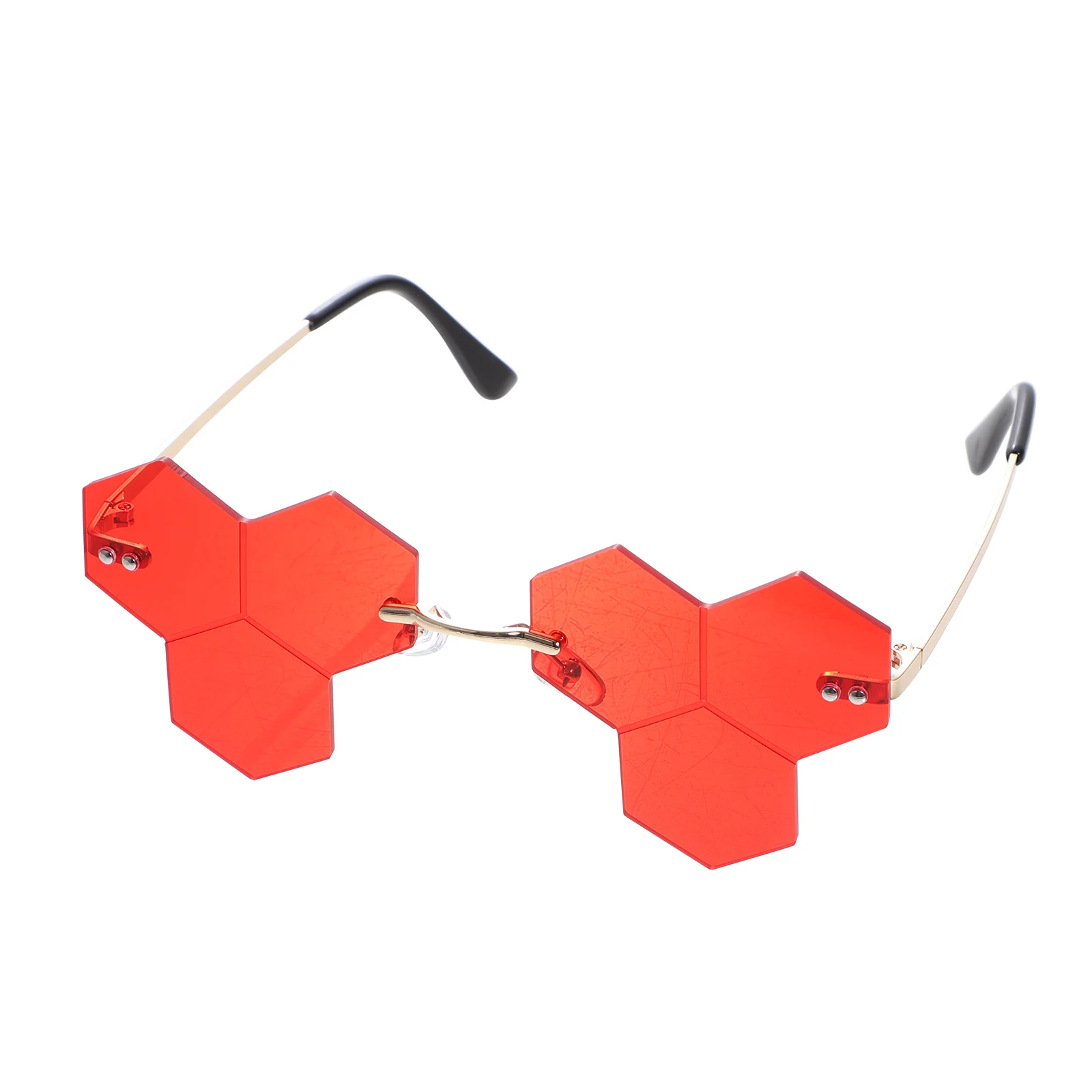 

Fashion Creative Sunglasses for Women Ladies Halloween Party Eyeglasses Props Photo Fun Wear PC Material Durable Smooth