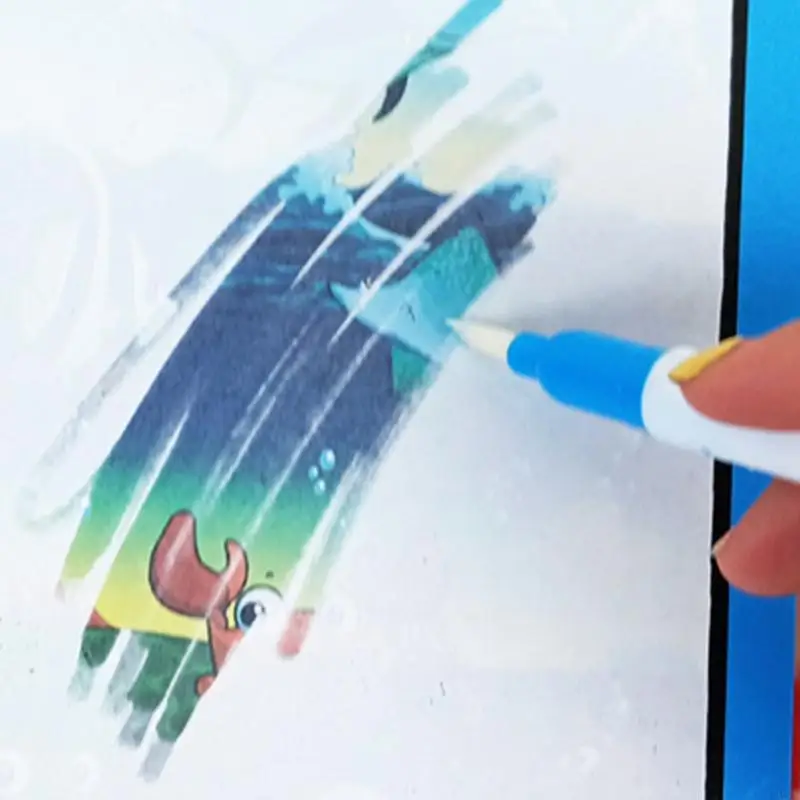 Wielokrotne użycie farb wodnych dla dzieci przenośne rysowanie edukacyjne Zabawki Zabawki Imagination and Color Recognition A2UB