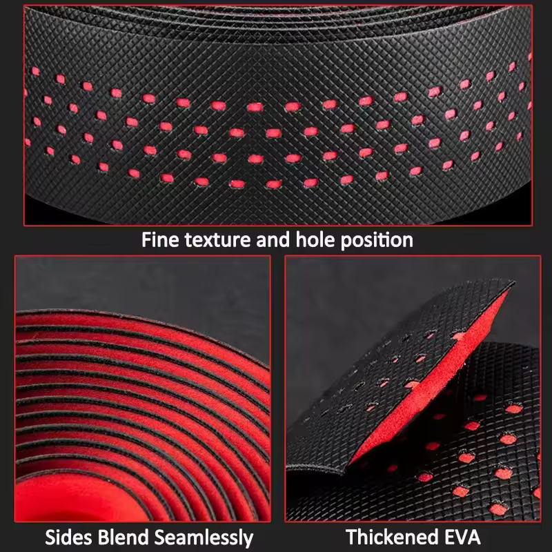 BUCKLOS Road Bike Handlebar Tape Soft PU EVA Gravel Bicycle Bar Tape Anti-Slip Shock Absorption Breath Grip Tape Cycling Parts - Image 2