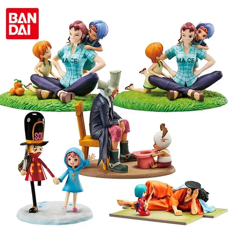 Bandai Original Ichiban KUJI ONE PIECE Revible Moment Nami Hiyori Kozuki Anime Action Figure Toys For Boys Girls Kids Gifts