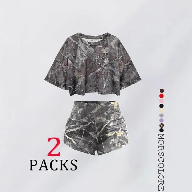 

Мужской повседневный комплект спортивной одежды с полным принтом, удобная футболка ort Sve и orts, осенний сезон, модная уличная одежда