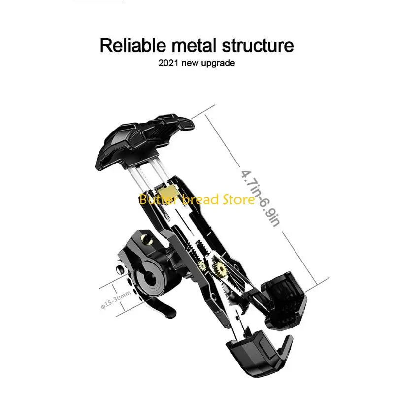 W89C 360 درجة هاتف دراجة نارية للهاتف المحمول العالمي للدراجات المحمولة