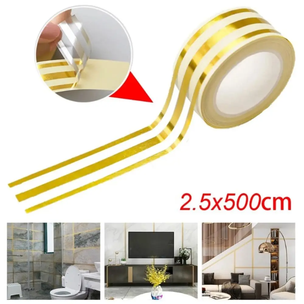 Self-adhesive Ceramic Tile Mildewproof Gap Tape Wall Floor PVC Floor Sticker Mildewproof Self Adhesive Crevice Line Living Room