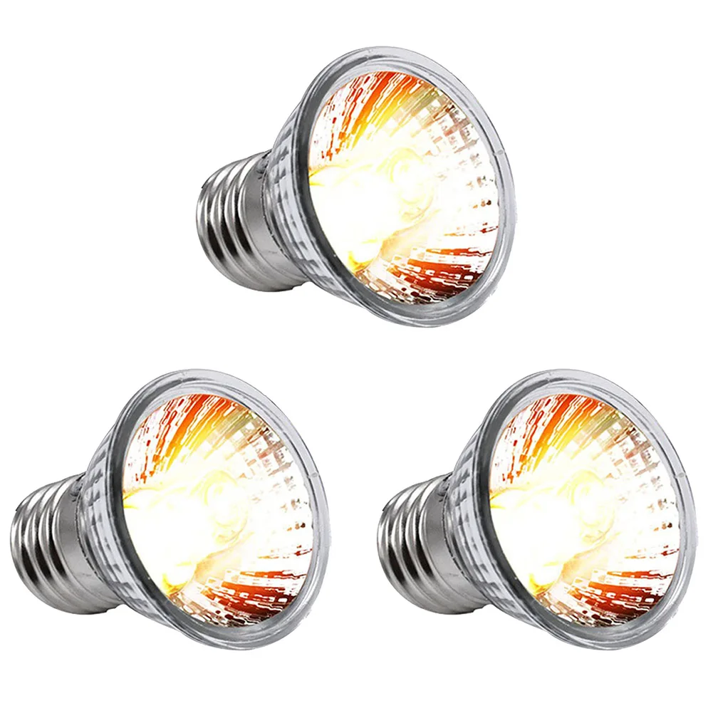 مصباح البرمائيات السحالي متحكم في درجة الحرارة المصباح الكهربي السلاحف الفرح الأشعة فوق البنفسجية التدفئة ضوء الطيف الكامل Sunlamp #1