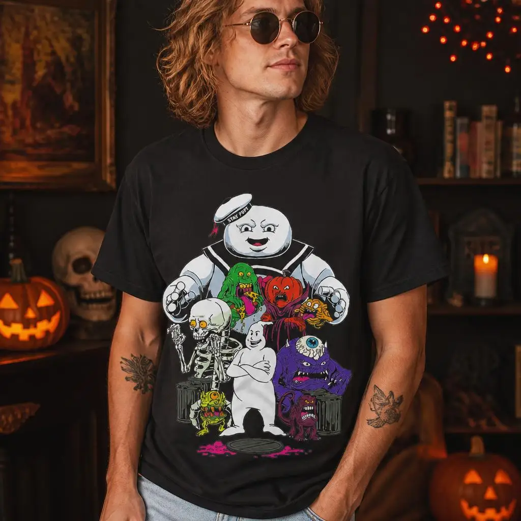 Ecto Cooler Ghost Busters Men T Shirt 100% Cotton Clothing Fun Short Sleeve Tee Gift T-Shirts