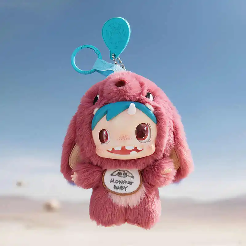 

POP MART Monster Baby Collection Plush Keychain Blind Box Cute Stuffed Pendant Mystery Surprise Gift For Toy Collectors And Kids