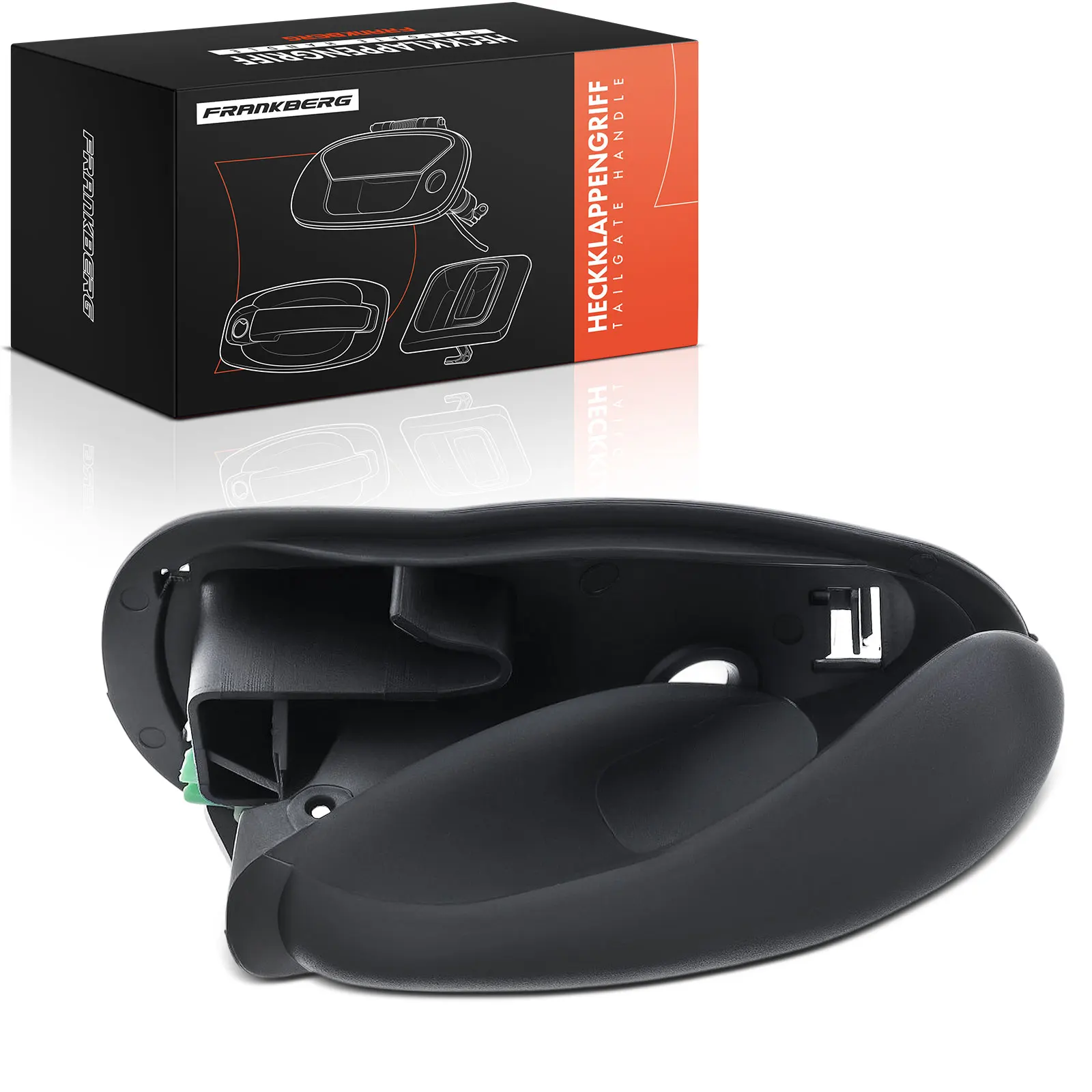Frankberg 1x Binnendeurgreep linksvoor voor Fiat Seicento/600 187 0.9L 1.1L 1997-2010 735245279