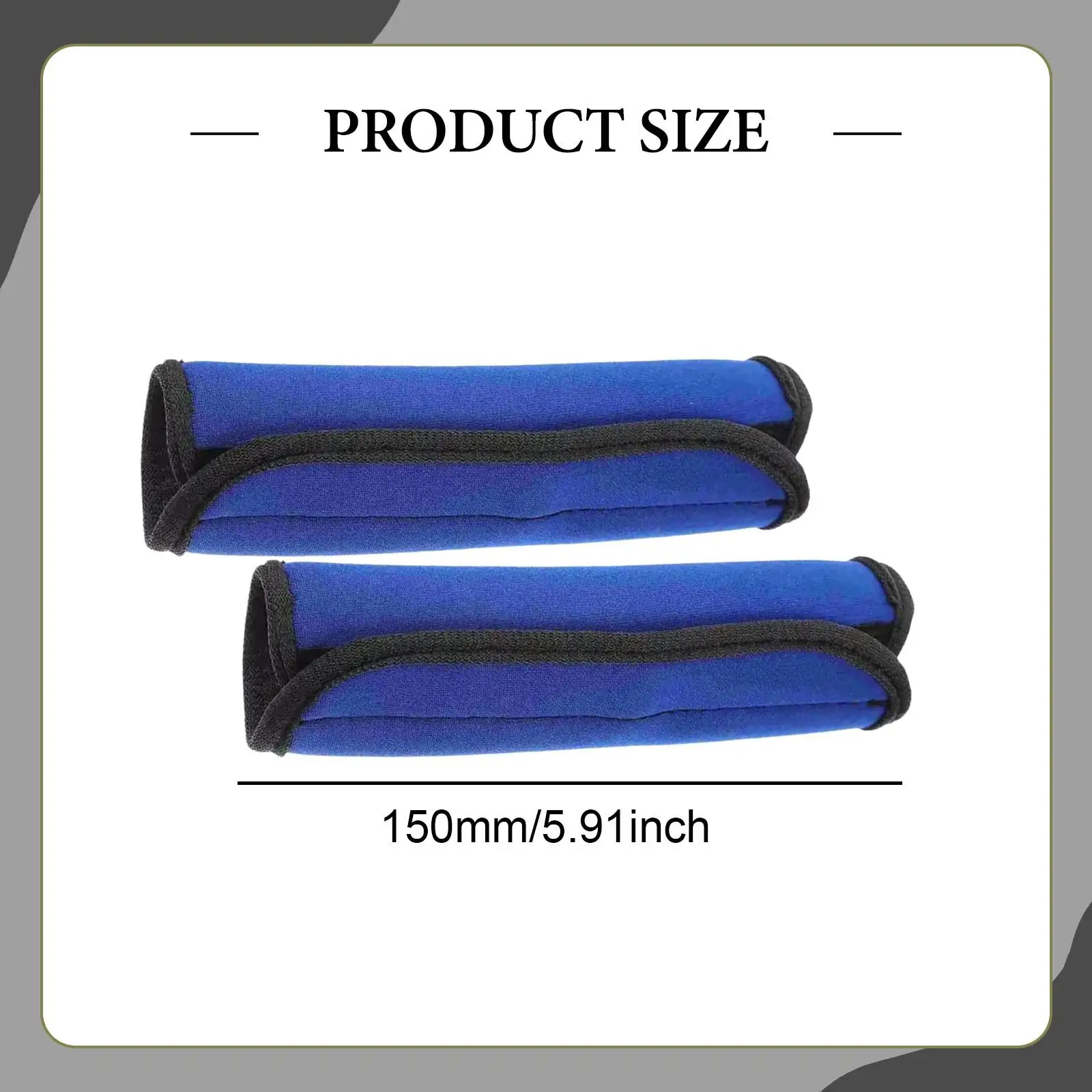 2x Pull up Bar Cushion Grips Anti Slip Soft Cover Pads for Dumbbell Barbell Exercise Equipment Doorway Chin up Bar Gymnastic - view 6