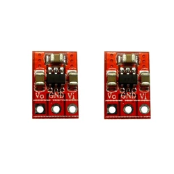 2PCS very small & light DD0505MD 250MA SMD 3.3V 3.7V 4.2V to 5V Charge Pump DC-DC Converter Boost Step Up Power Module