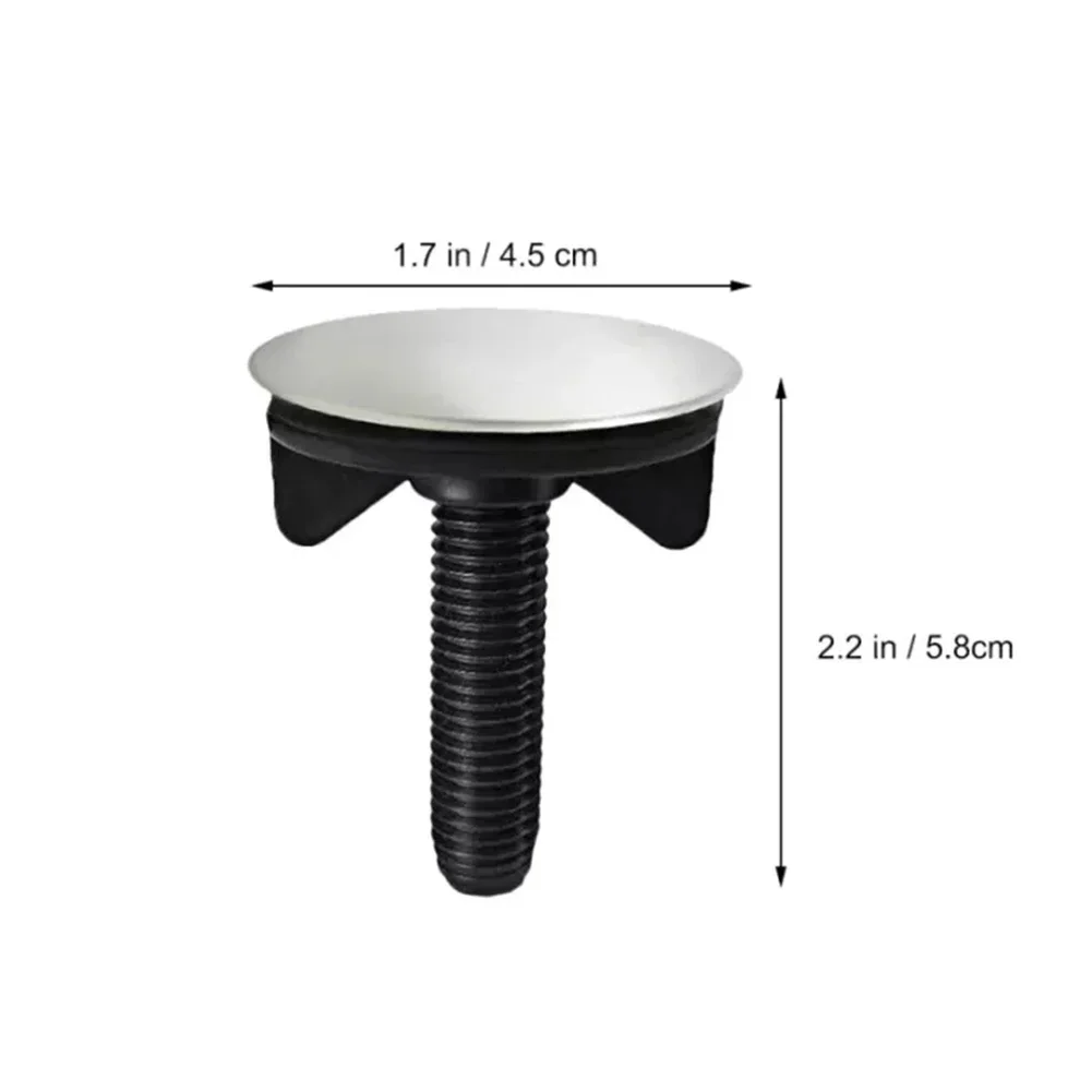 Stainless Steel Kitchen Sink Hole Cover Taps Hole Blanking Plugs Stopper Basin Covers Faucet Hole Plate Stopper Metal Plugs 45mm